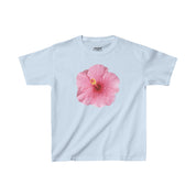 Pink Hibiscus Flower Baby Tee