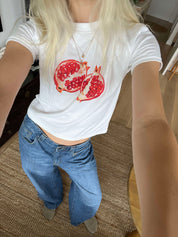 Pomegranate Baby Tee