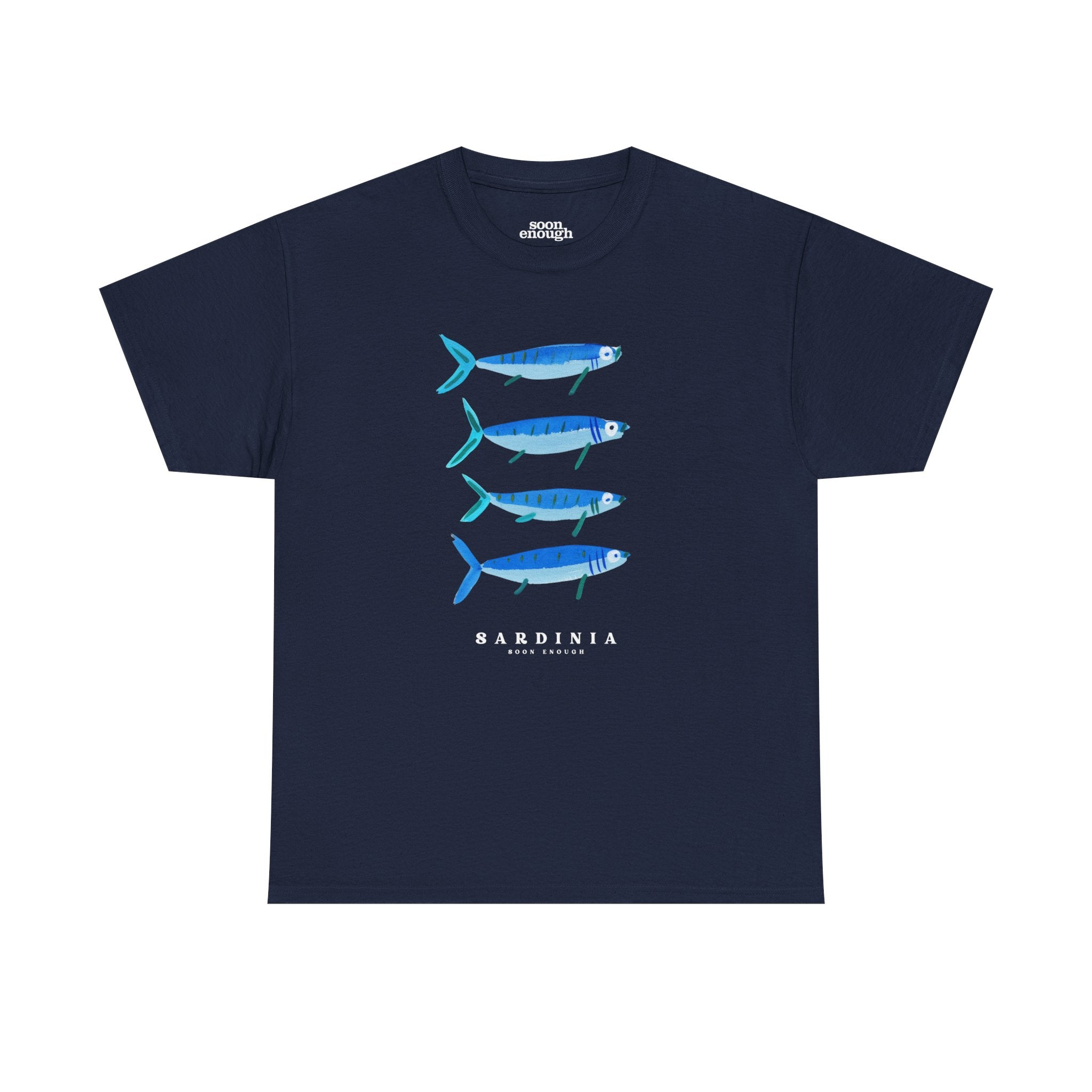 Sardinia Blue Sardines Classic Tee