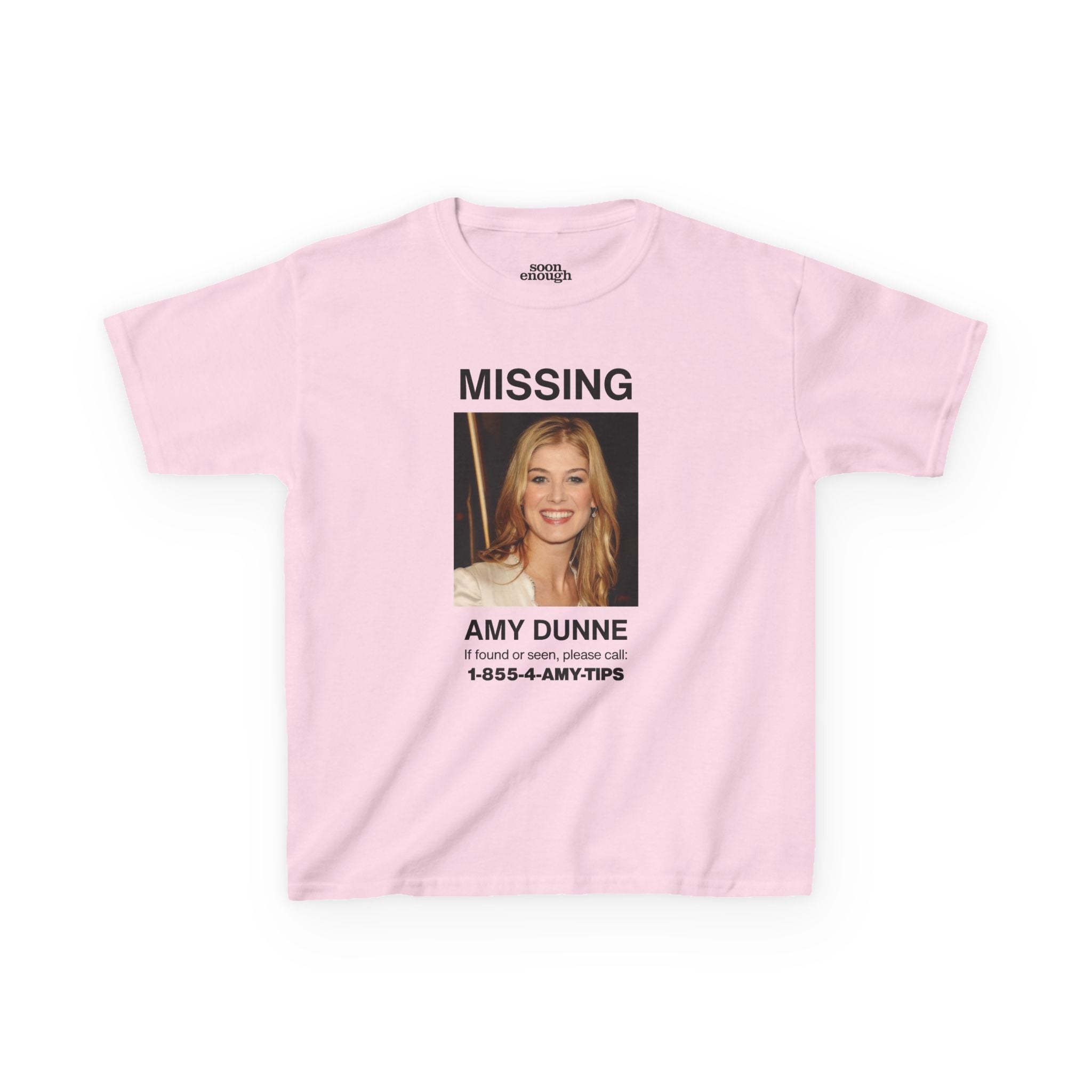 Gone Girl Missing Amy Dunne Baby Tee