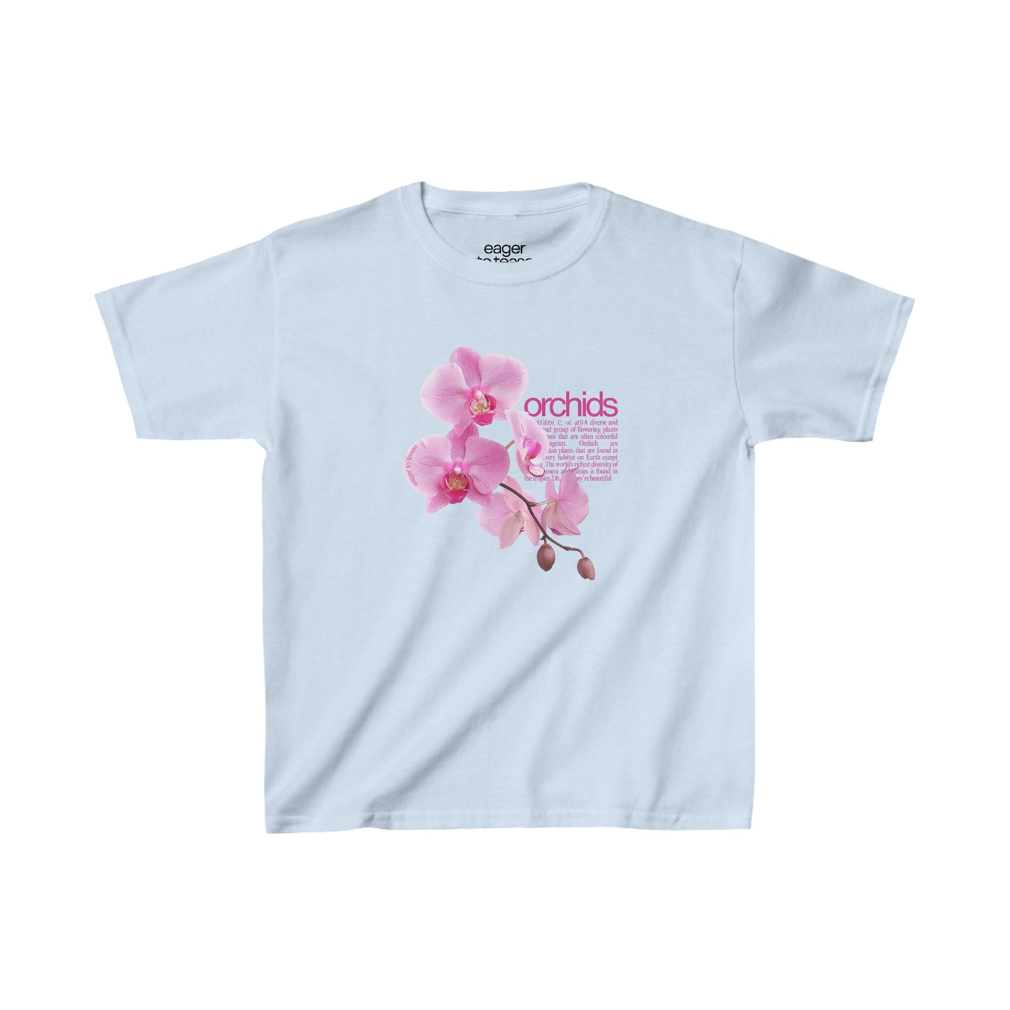 Orchids Defined Baby Tee