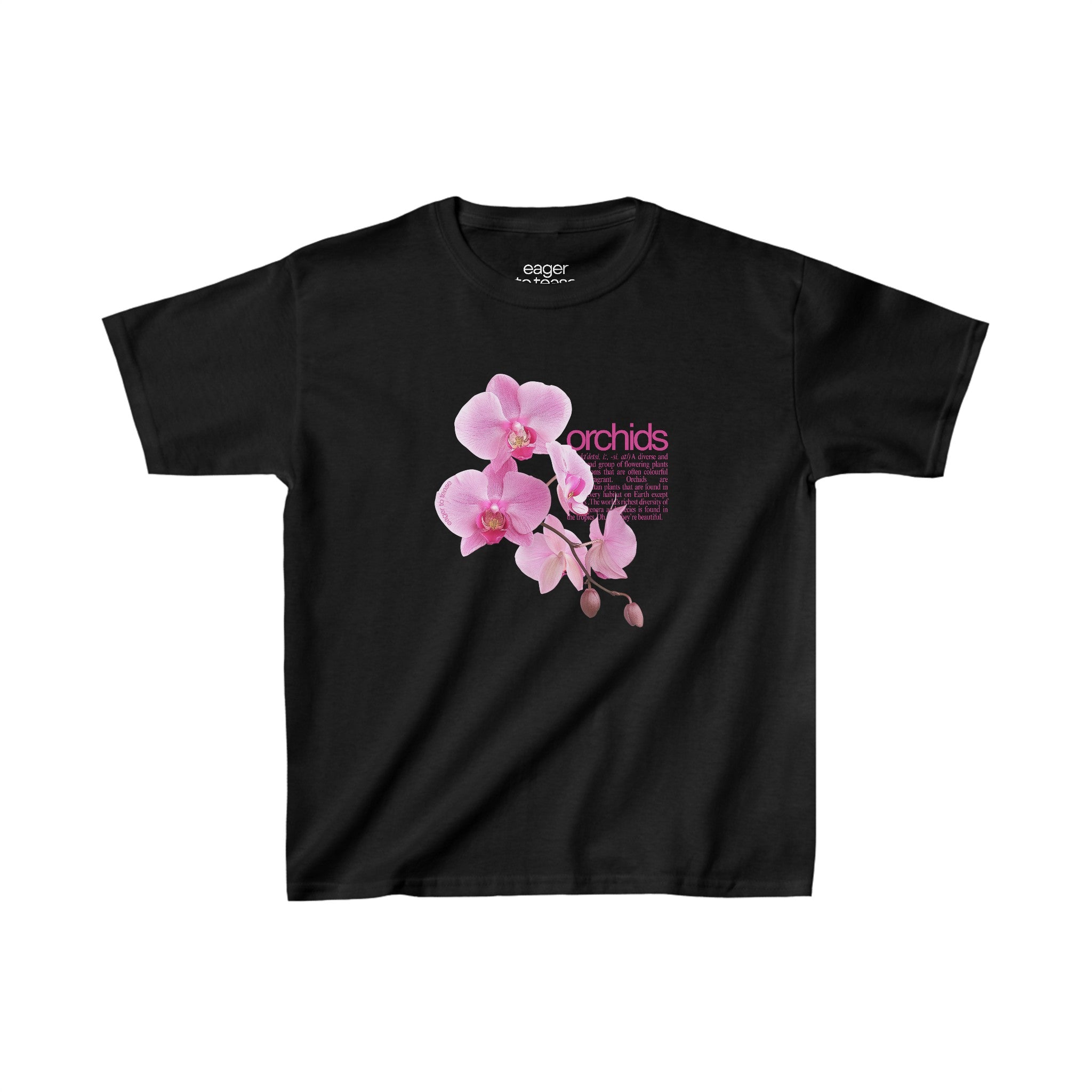 Orchids Defined Baby Tee