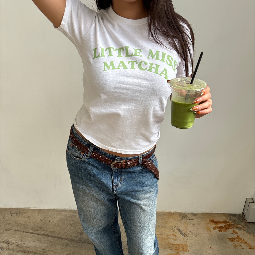 Little Miss Matcha Baby Tee
