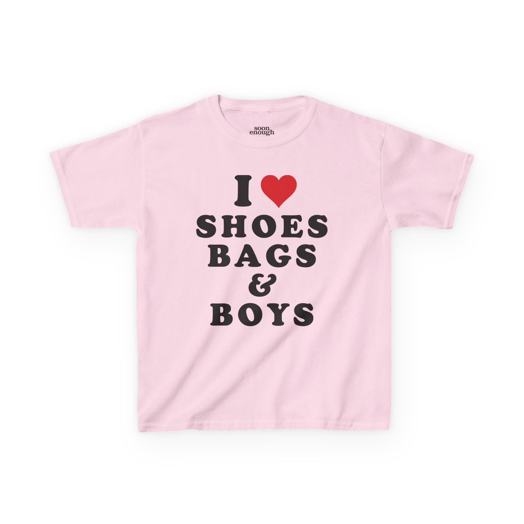 I Love Shoes, Bags & Boys Baby Tee