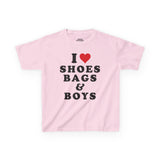 I Love Shoes, Bags & Boys Baby Tee