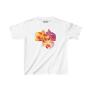 Three Orchid Collage Baby Tee