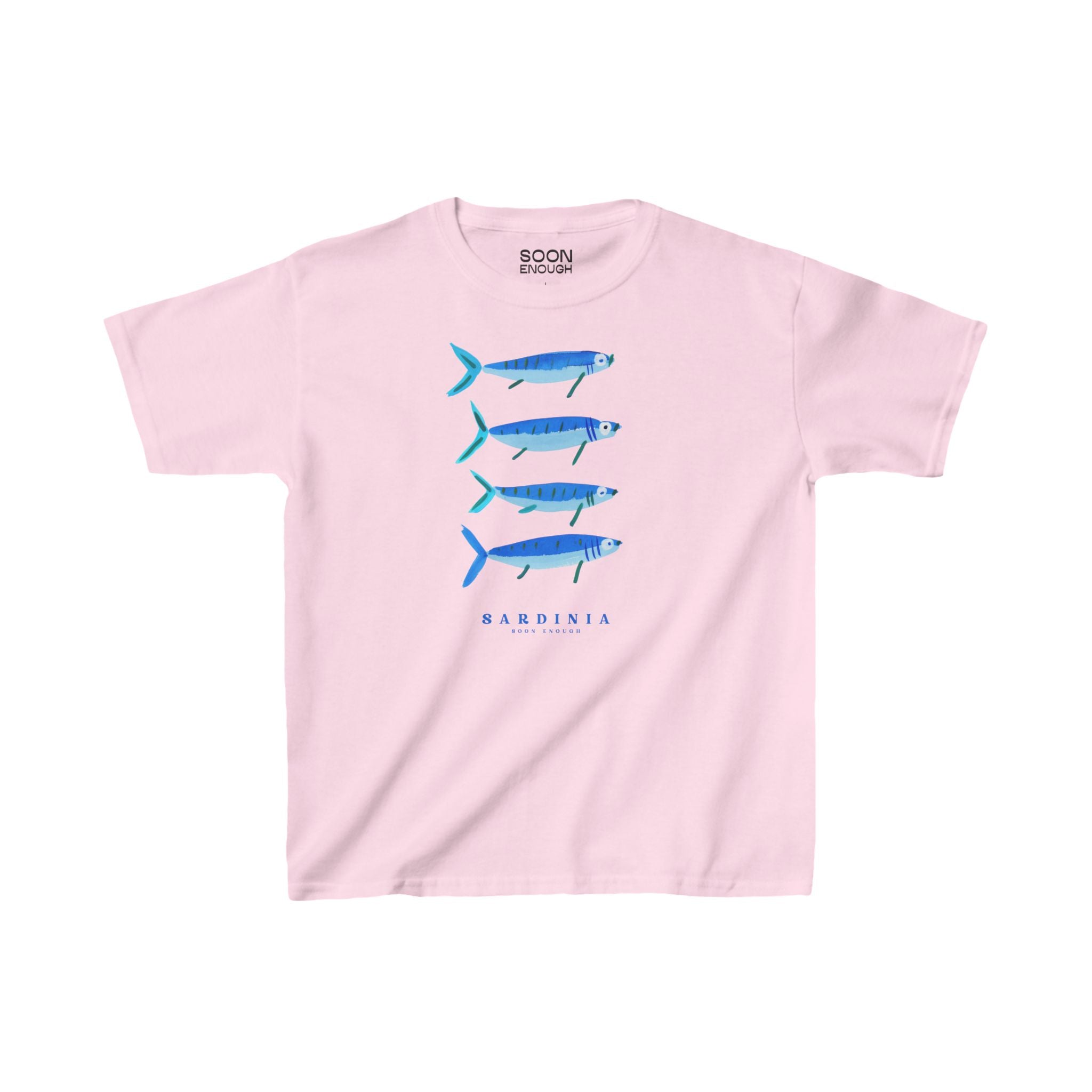 Sardinia Blue Sardines Baby Tee