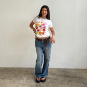 Fruit Stickers Baby Tee