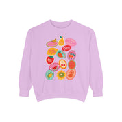 Fruit Stickers Sweater