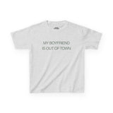 My Boyfriend Is Out of Town Baby Tee