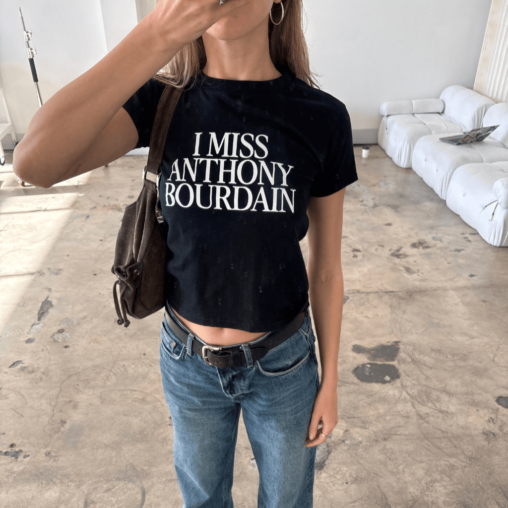 I Miss Anthony Bourdain Baby Tee