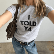 Challengers I Told Ya Baby Tee