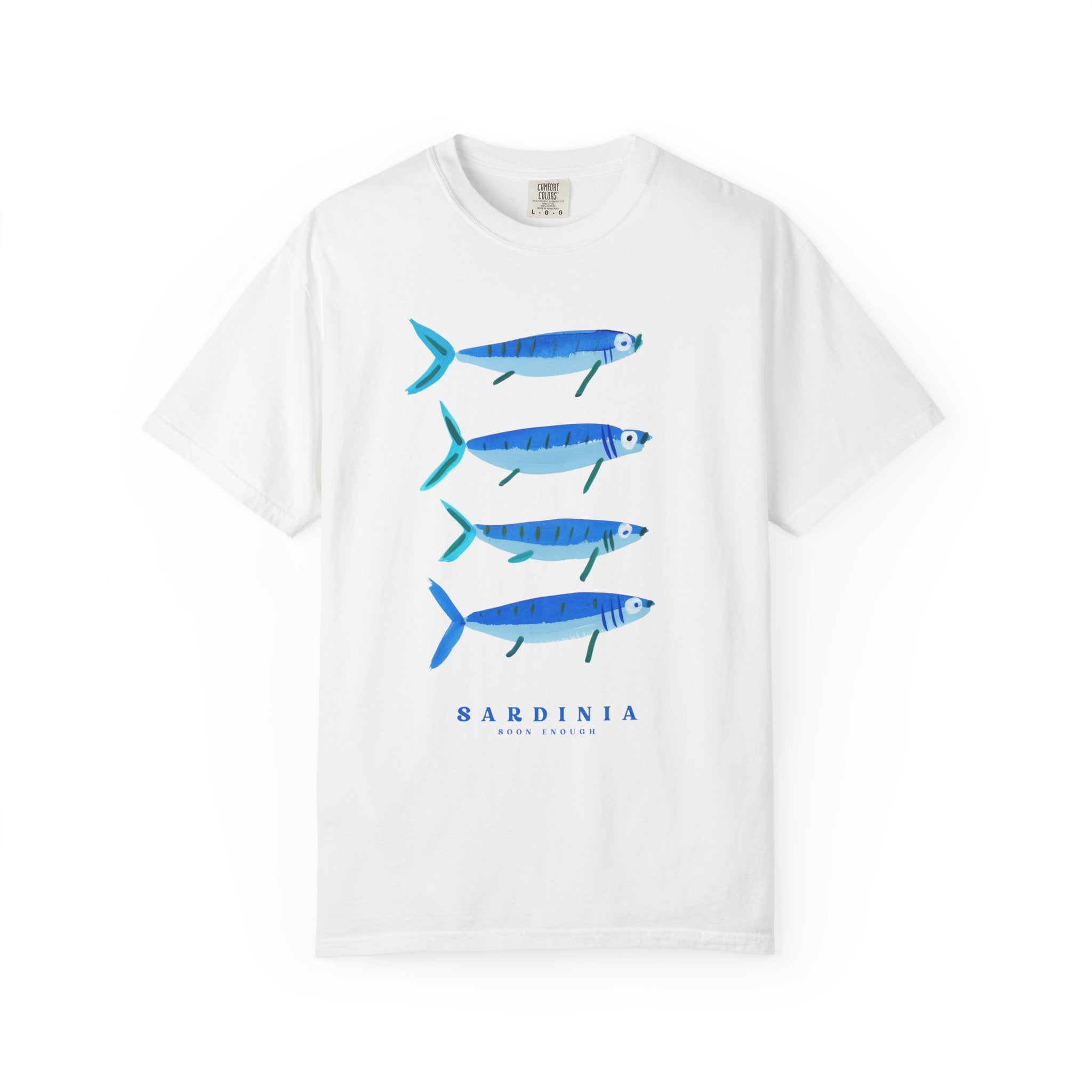 Sardinia Blue Sardines Classic Tee