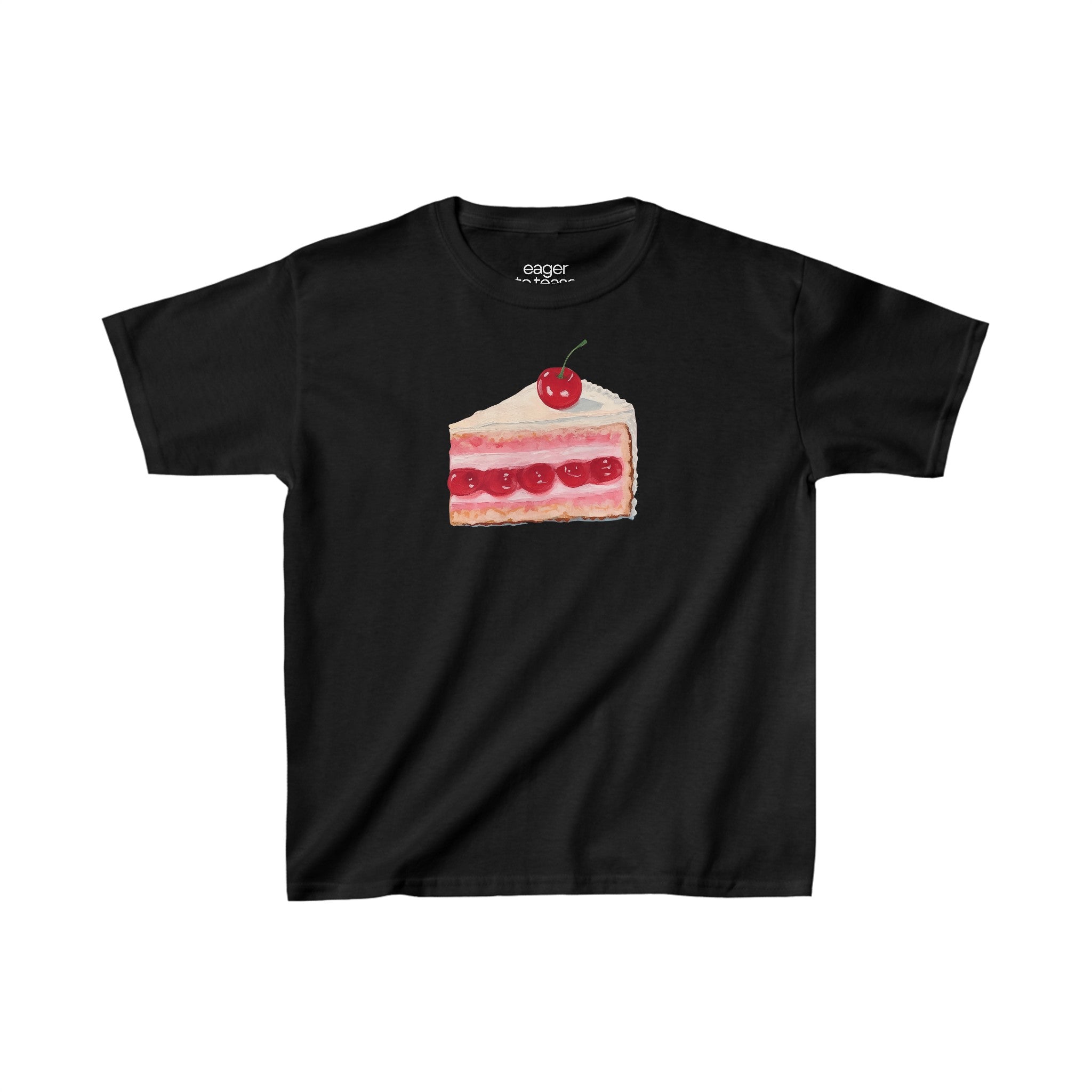 Large Slice of Cherry Cake Baby Tee