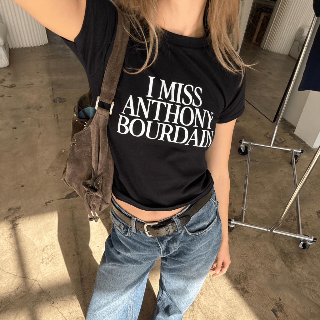 I Miss Anthony Bourdain Baby Tee