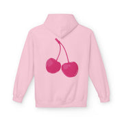 Pink Cherries Hoodie in Pink