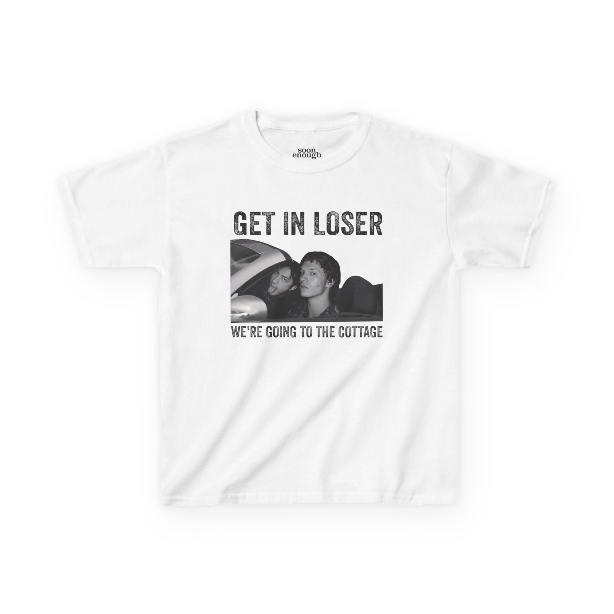 Get In Loser Heated Rivalry Baby Tee
