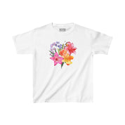 Scrapbook Flowers Baby Tee