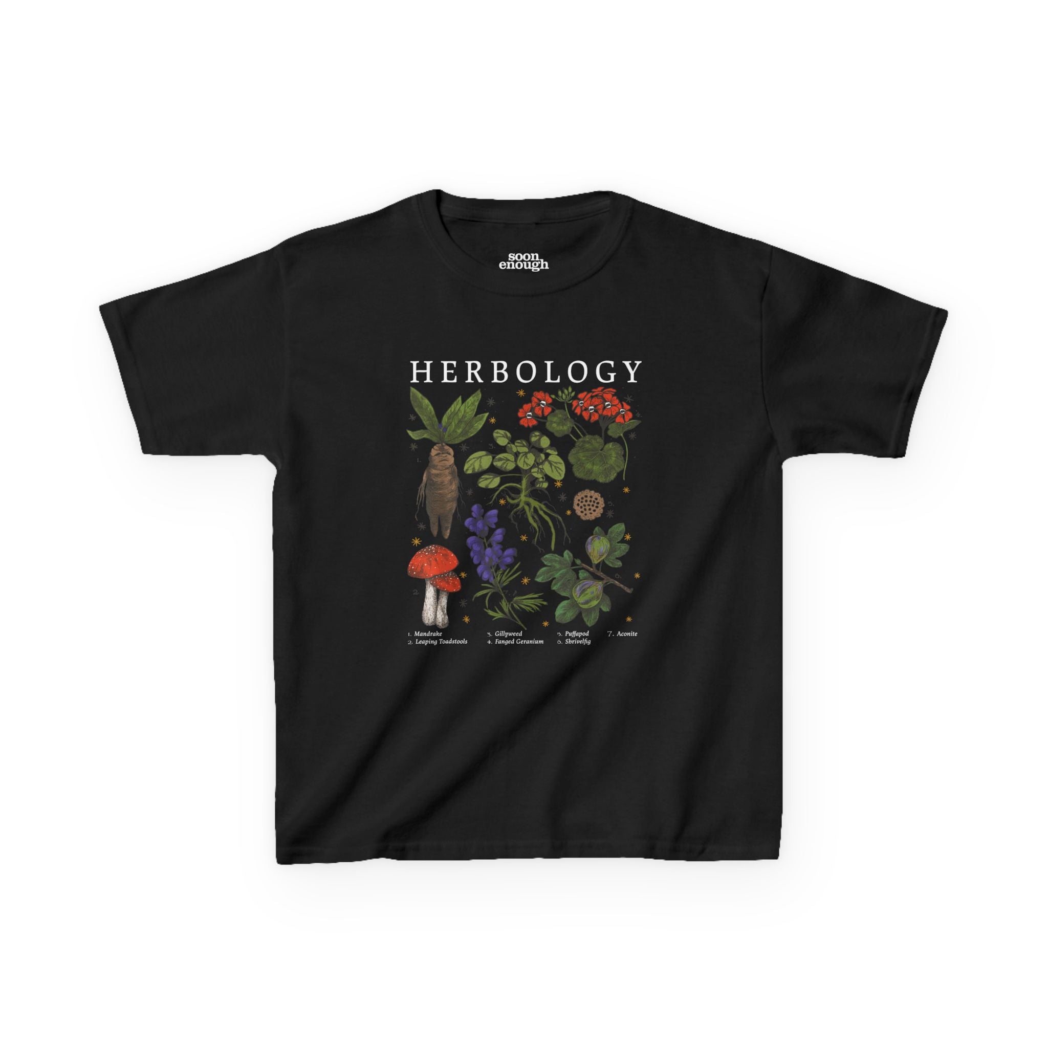 Herbology Wizard Baby Tee