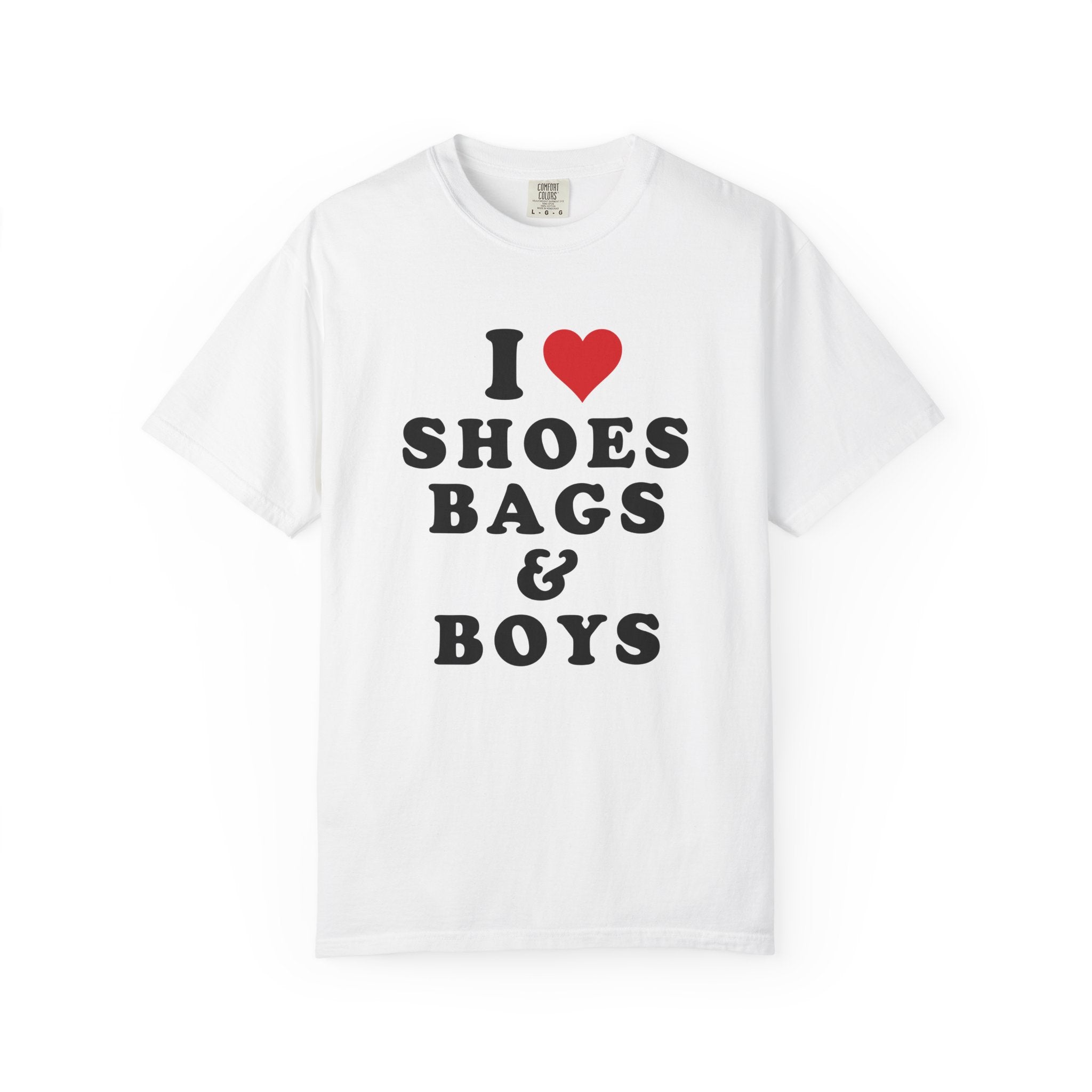 I Love Shoes, Bags & Boys Classic Tee