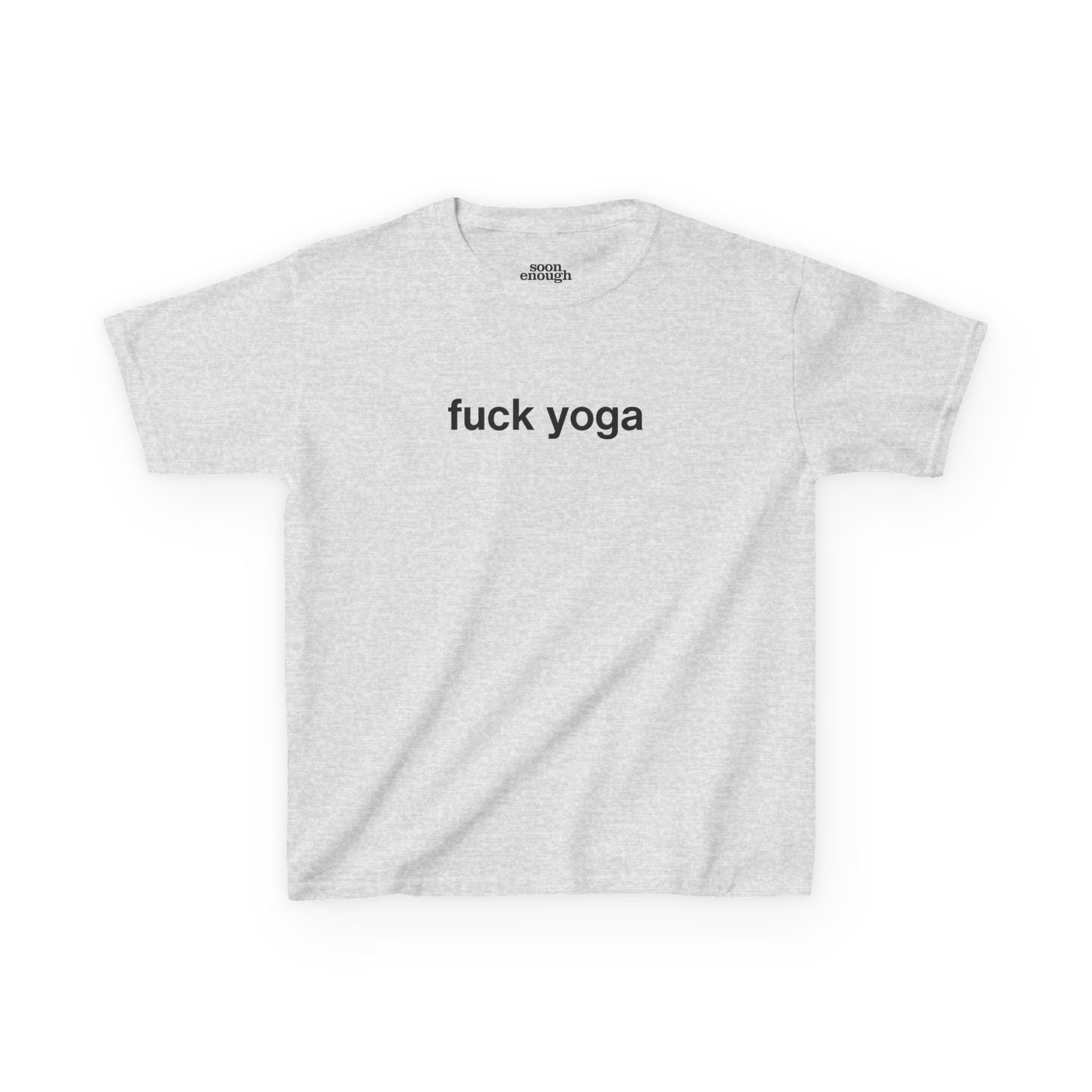 Fuck Yoga SATC Baby Tee