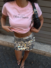 Sofia Coppola Cursive Baby Tee