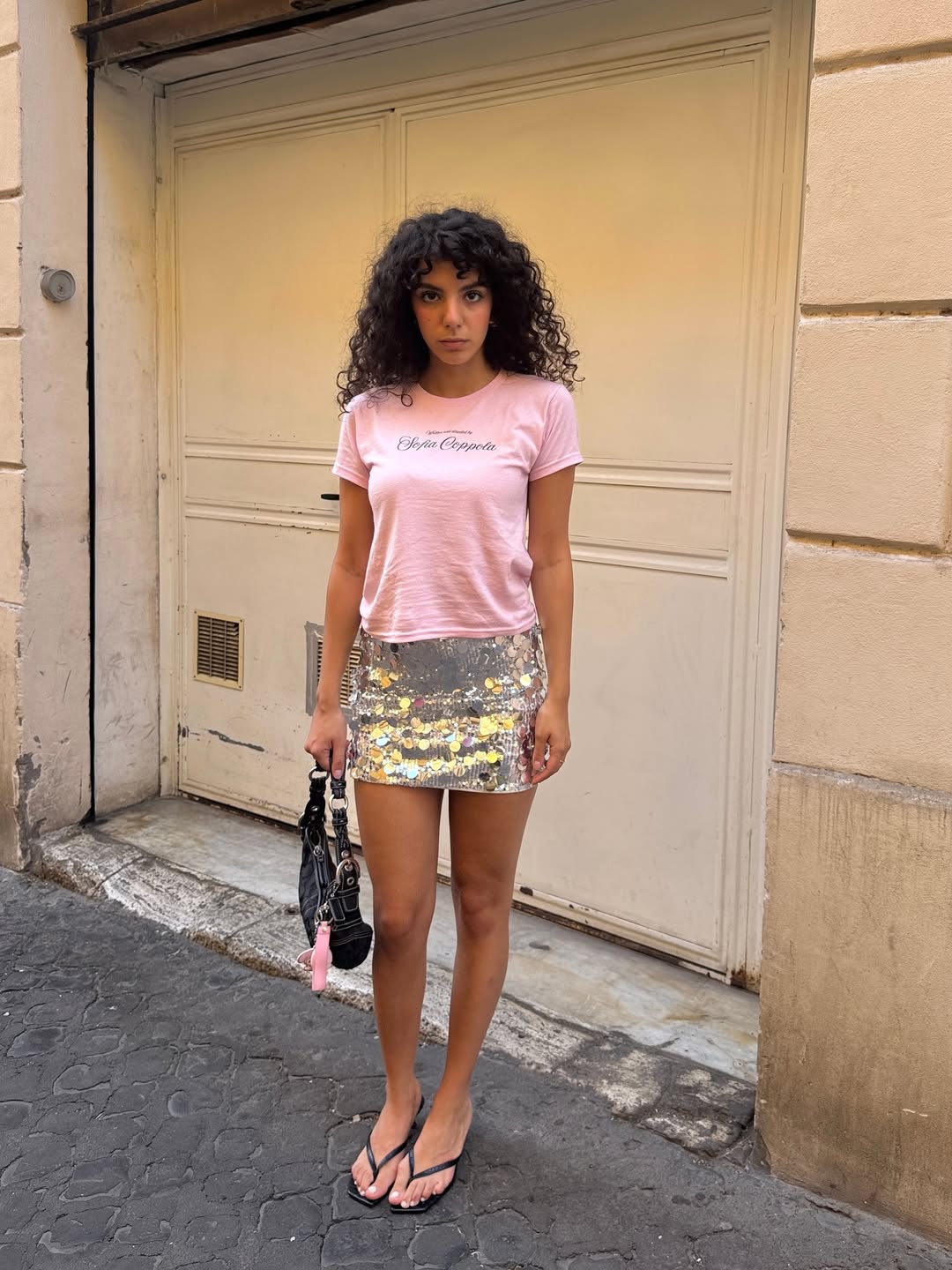 Sofia Coppola Cursive Baby Tee