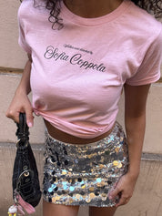 Sofia Coppola Cursive Baby Tee