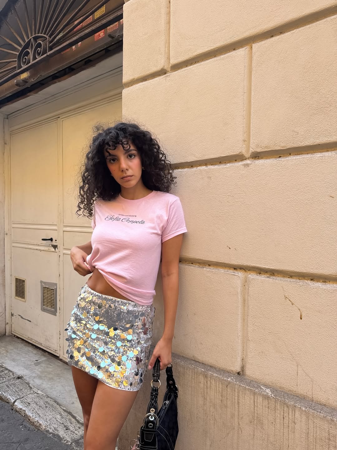 Sofia Coppola Cursive Baby Tee