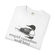 Stupid Canadian Wolf Bird Classic Tee