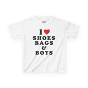 I Love Shoes, Bags & Boys Baby Tee
