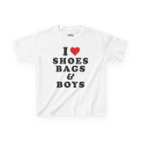 I Love Shoes, Bags & Boys Baby Tee