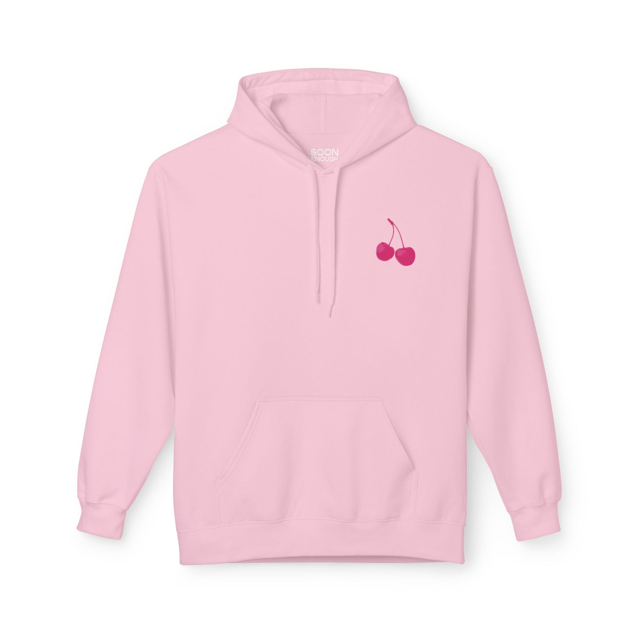 Pink Cherries Hoodie in Pink