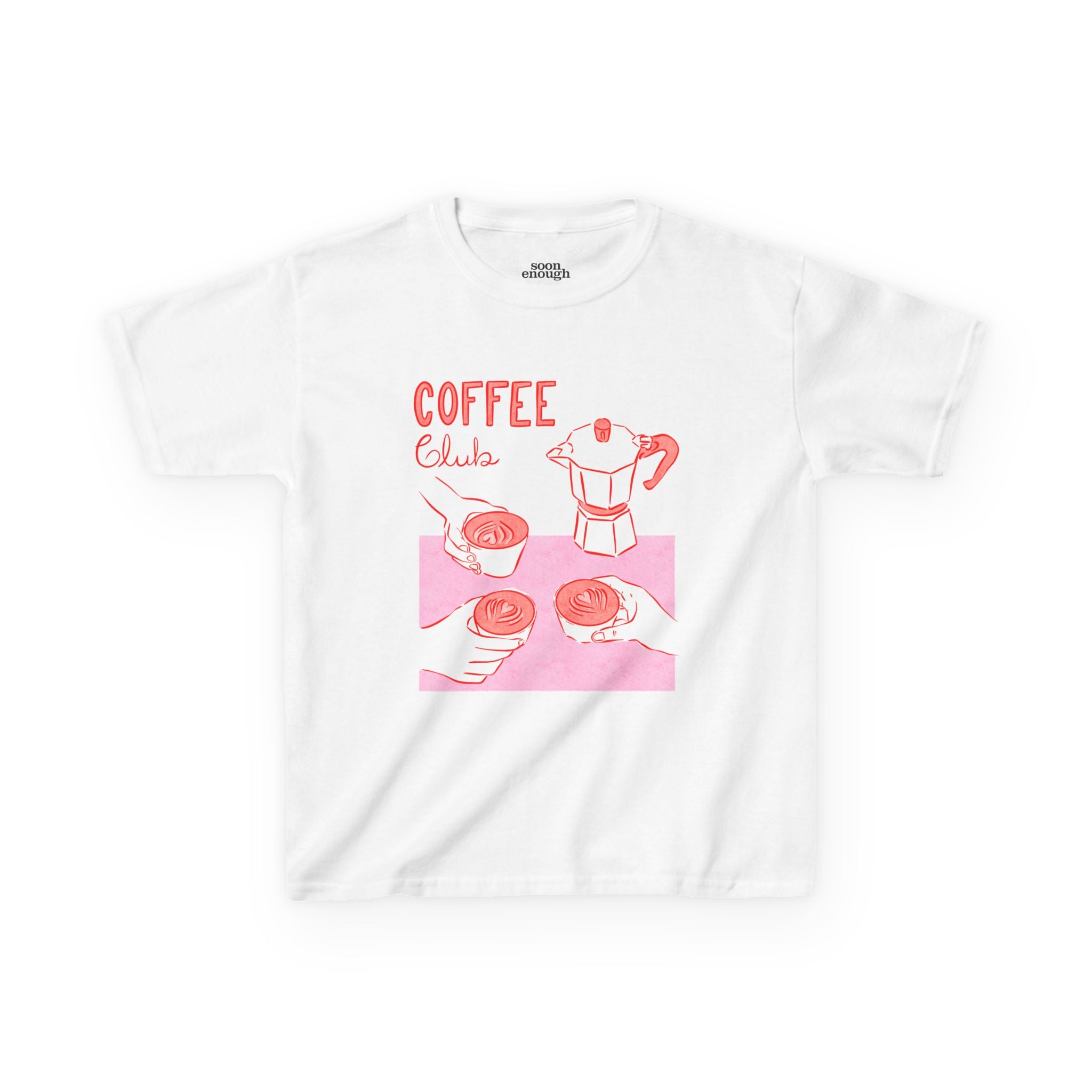 Coffee Club Baby Tee