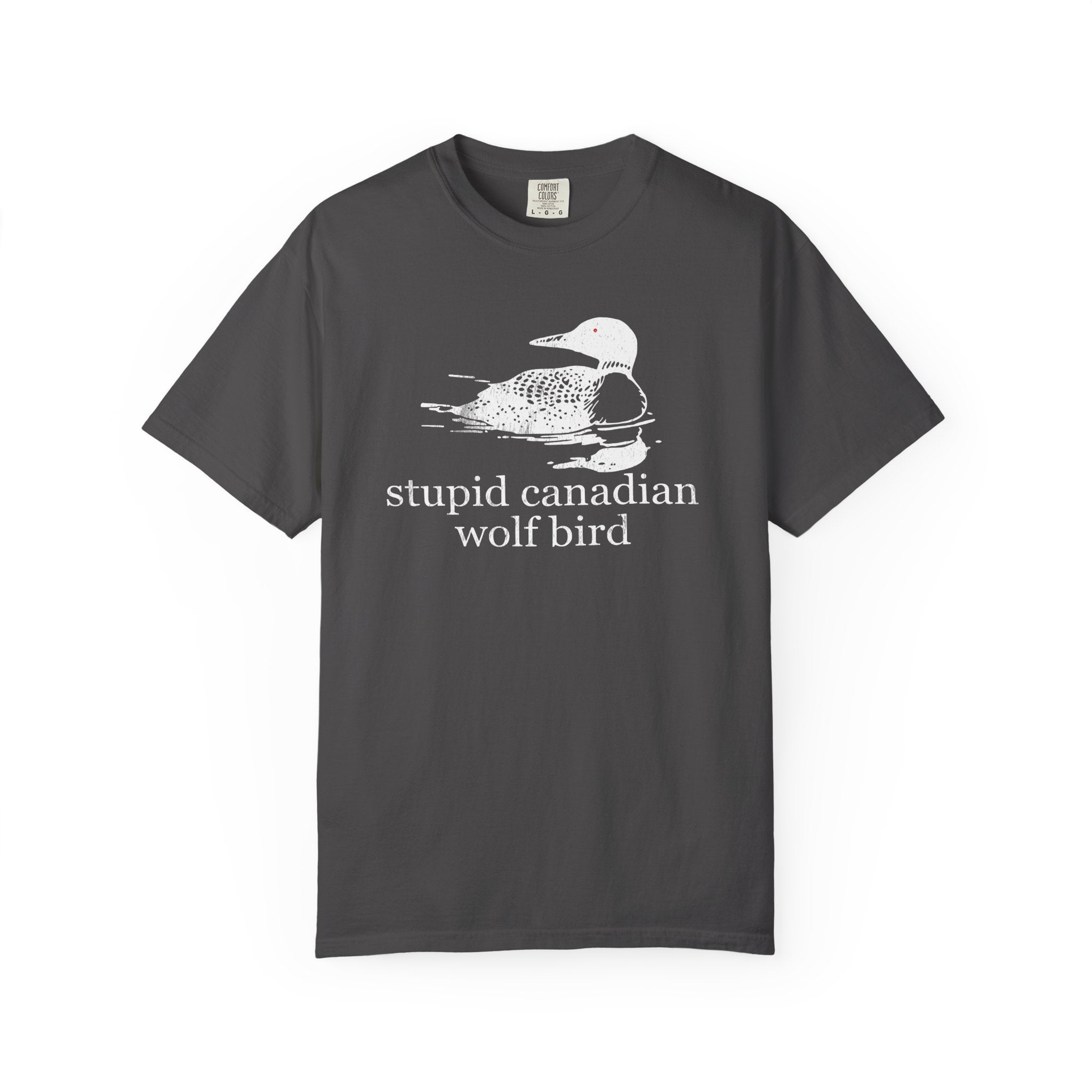 Stupid Canadian Wolf Bird Classic Tee