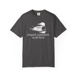 Stupid Canadian Wolf Bird Classic Tee