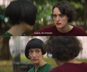 Claire, It's French Fleabag Baby Tee