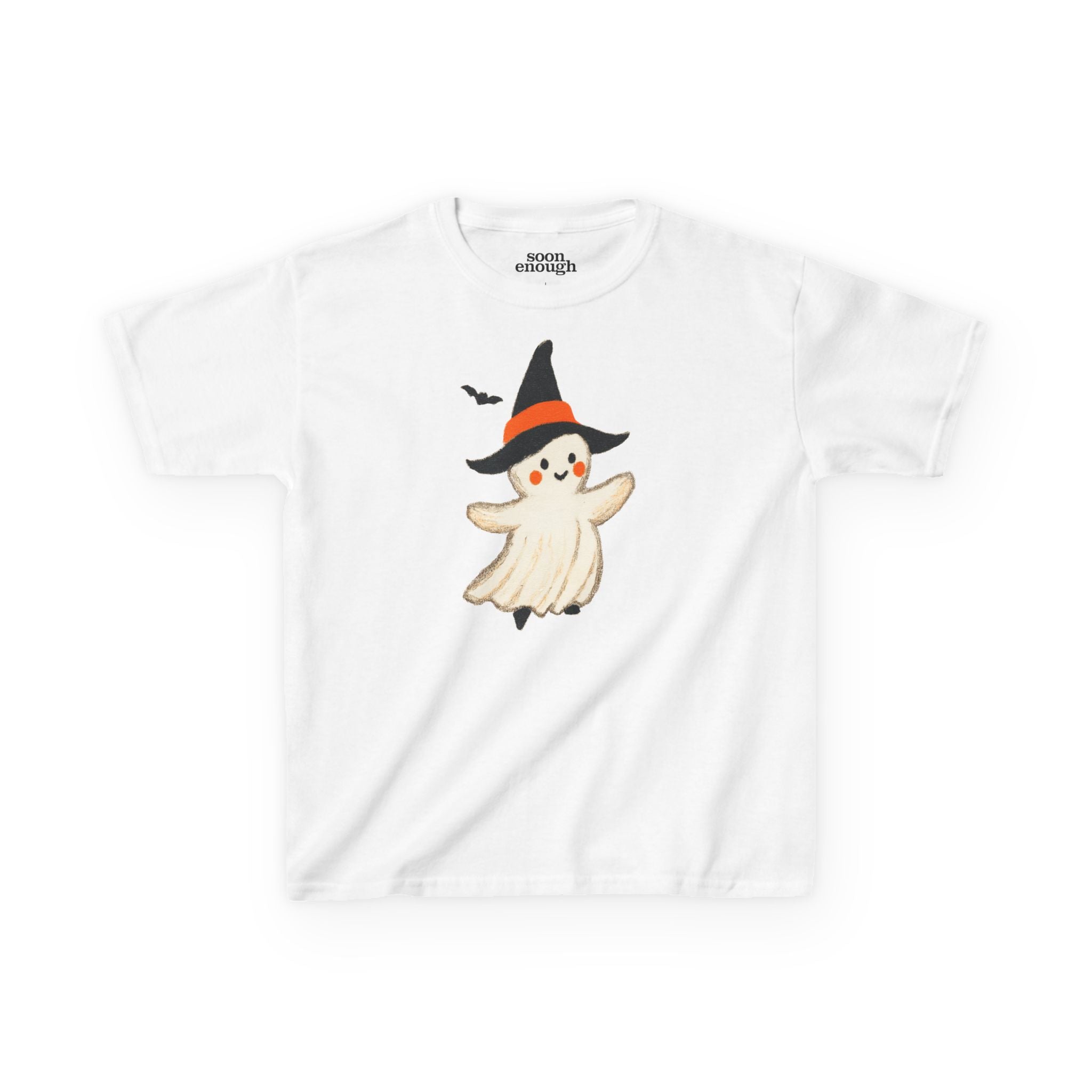 Cute Ghost Halloween Baby Tee