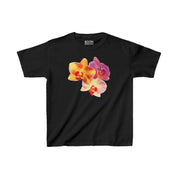 Three Orchid Collage Baby Tee