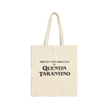 Written and Directed by Quentin Tarantino Tote Bag