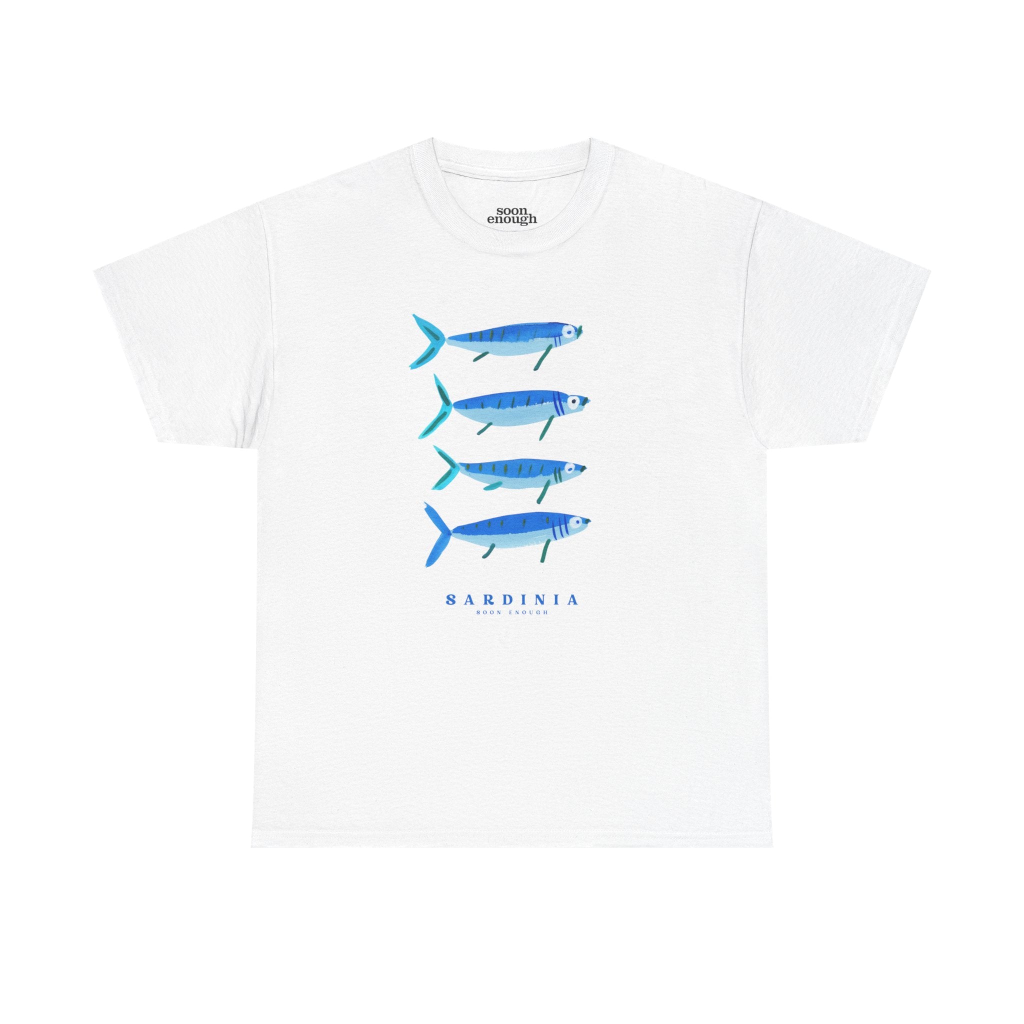 Sardinia Blue Sardines Classic Tee