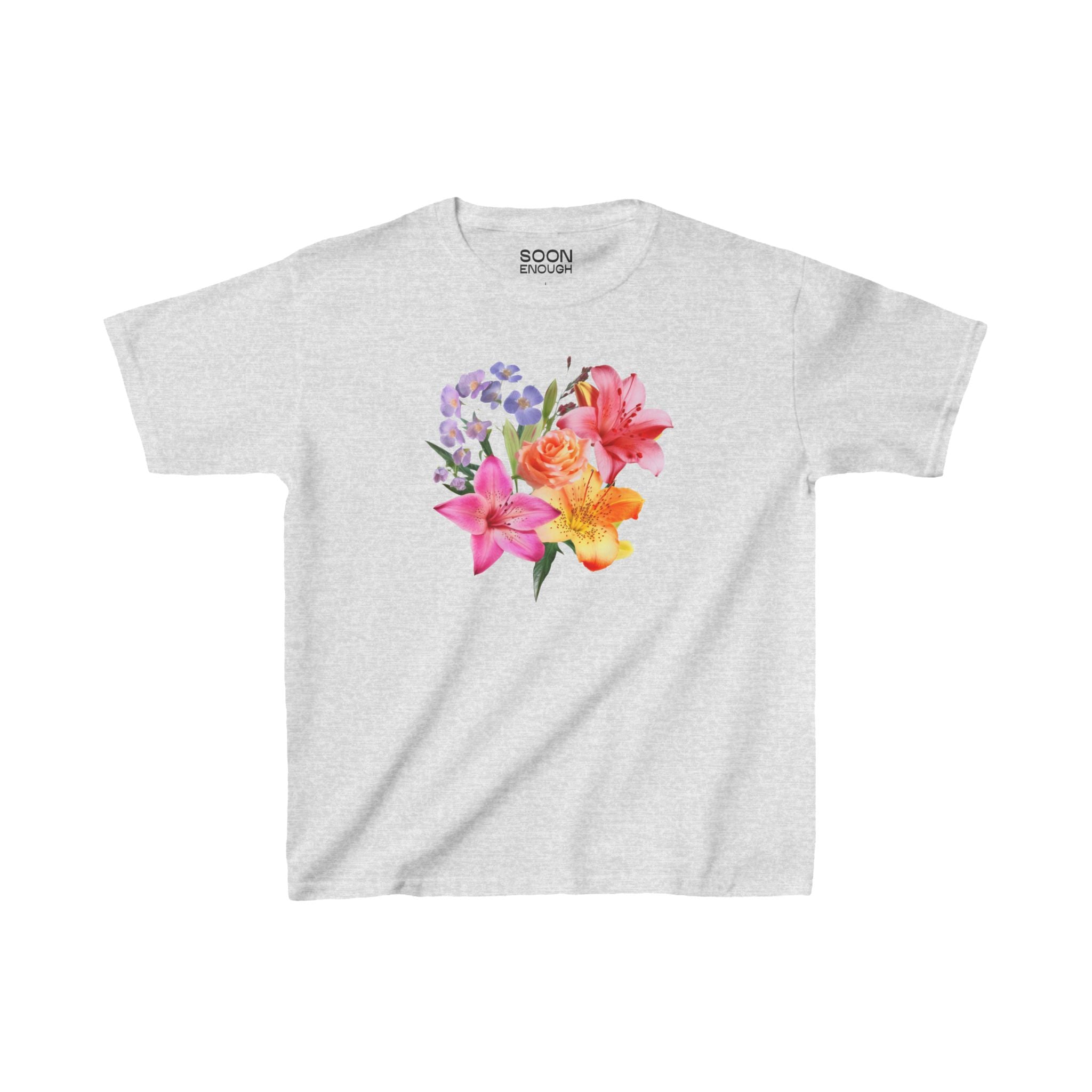 Scrapbook Flowers Baby Tee