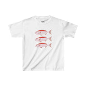 Three Pink Fish Baby Tee