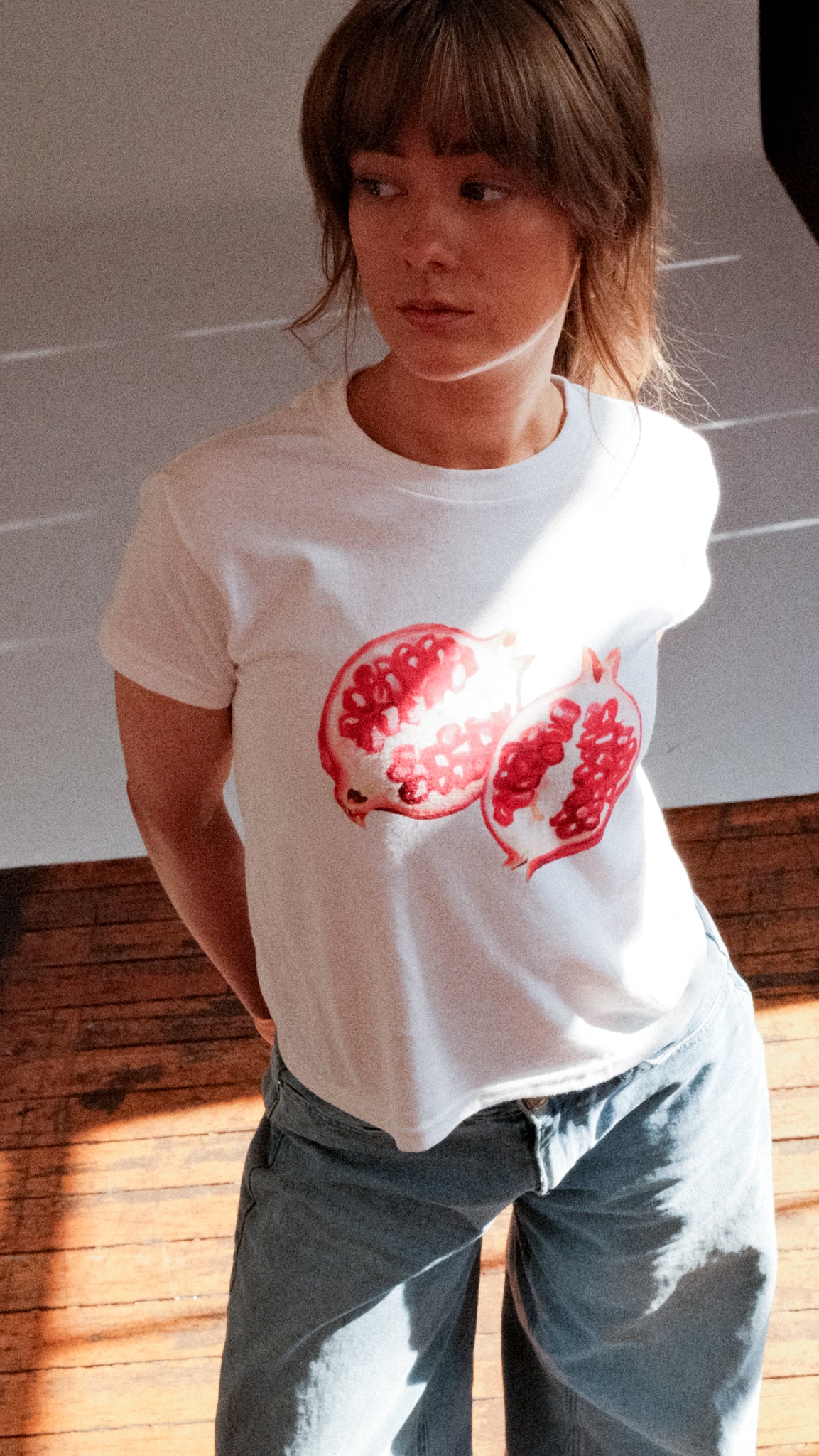 Pomegranate Baby Tee