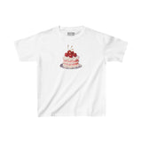 Pink Cherry Cake Baby Tee