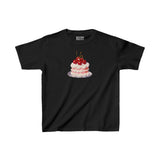 Pink Cherry Cake Baby Tee