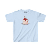 Pink Cherry Cake Baby Tee