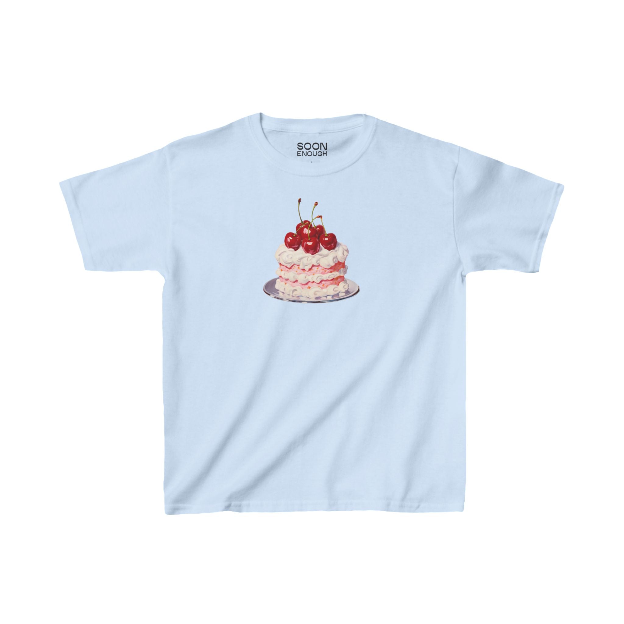 Pink Cherry Cake Baby Tee