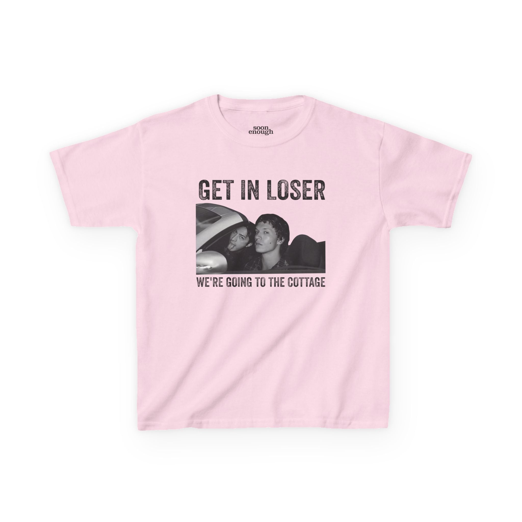 Get In Loser Heated Rivalry Baby Tee