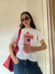 Large Slice of Cherry Cake Baby Tee